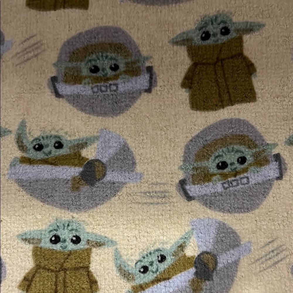 Star Wars Mandalorian Yellow Kitchen Towels - Picture 3 of 5